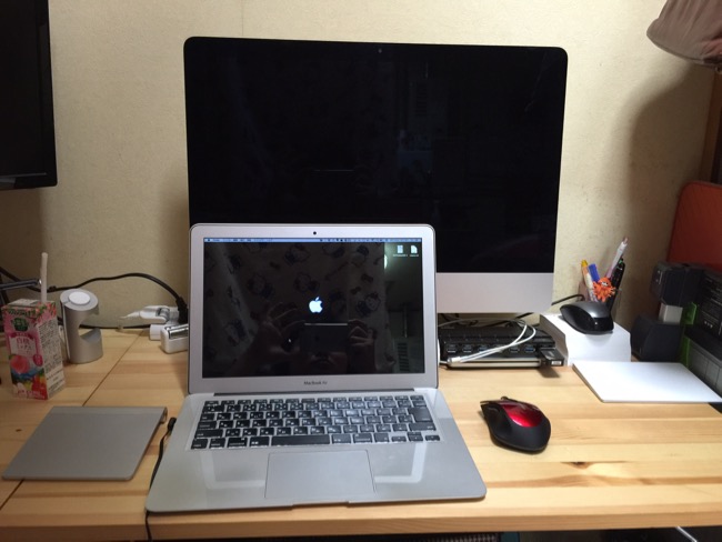 MacBook AirとiMac