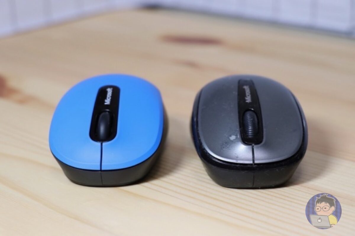 Microsoft Mouse 3500/3600を比較