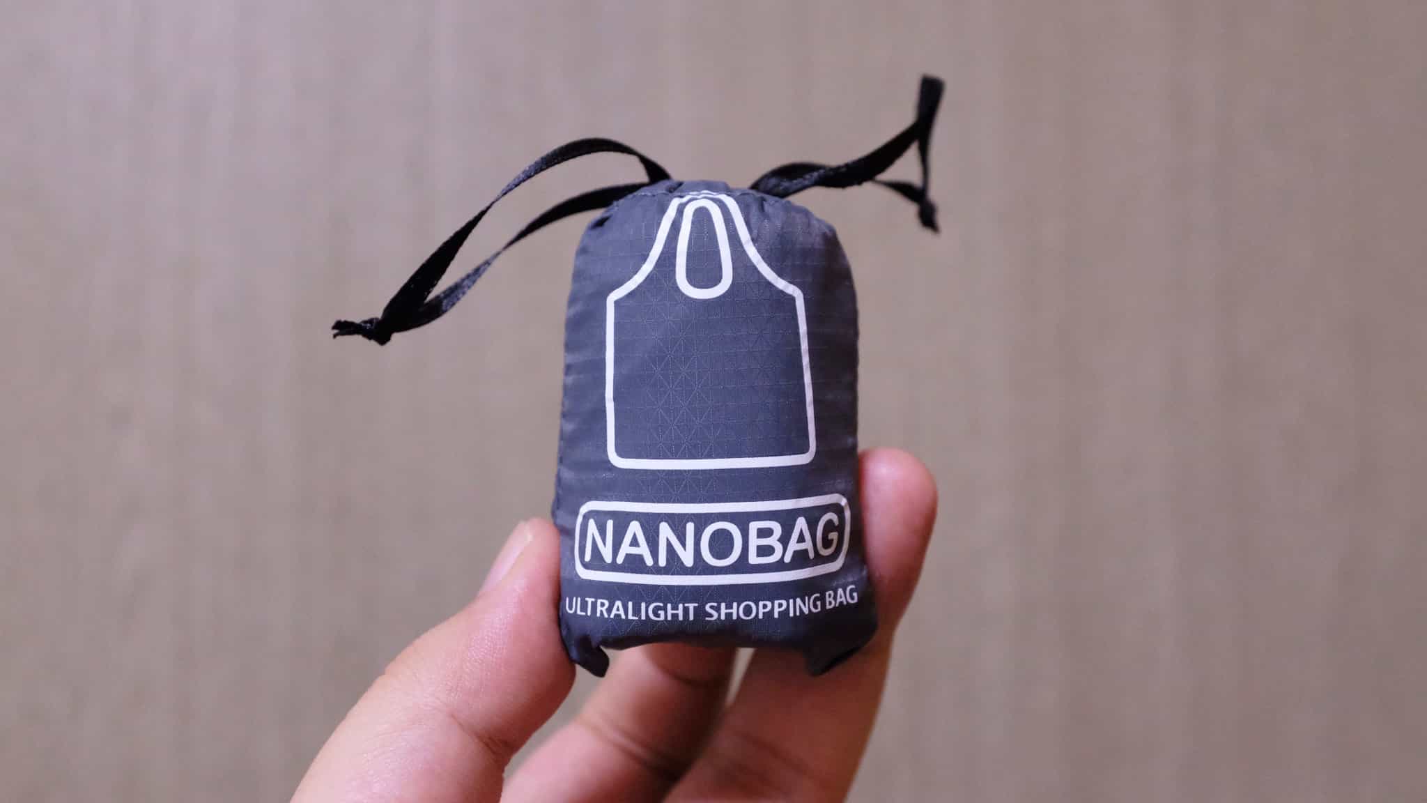 すごく小さいエコバッグ『NANOBAG（ナノバッグ）』を購入しました