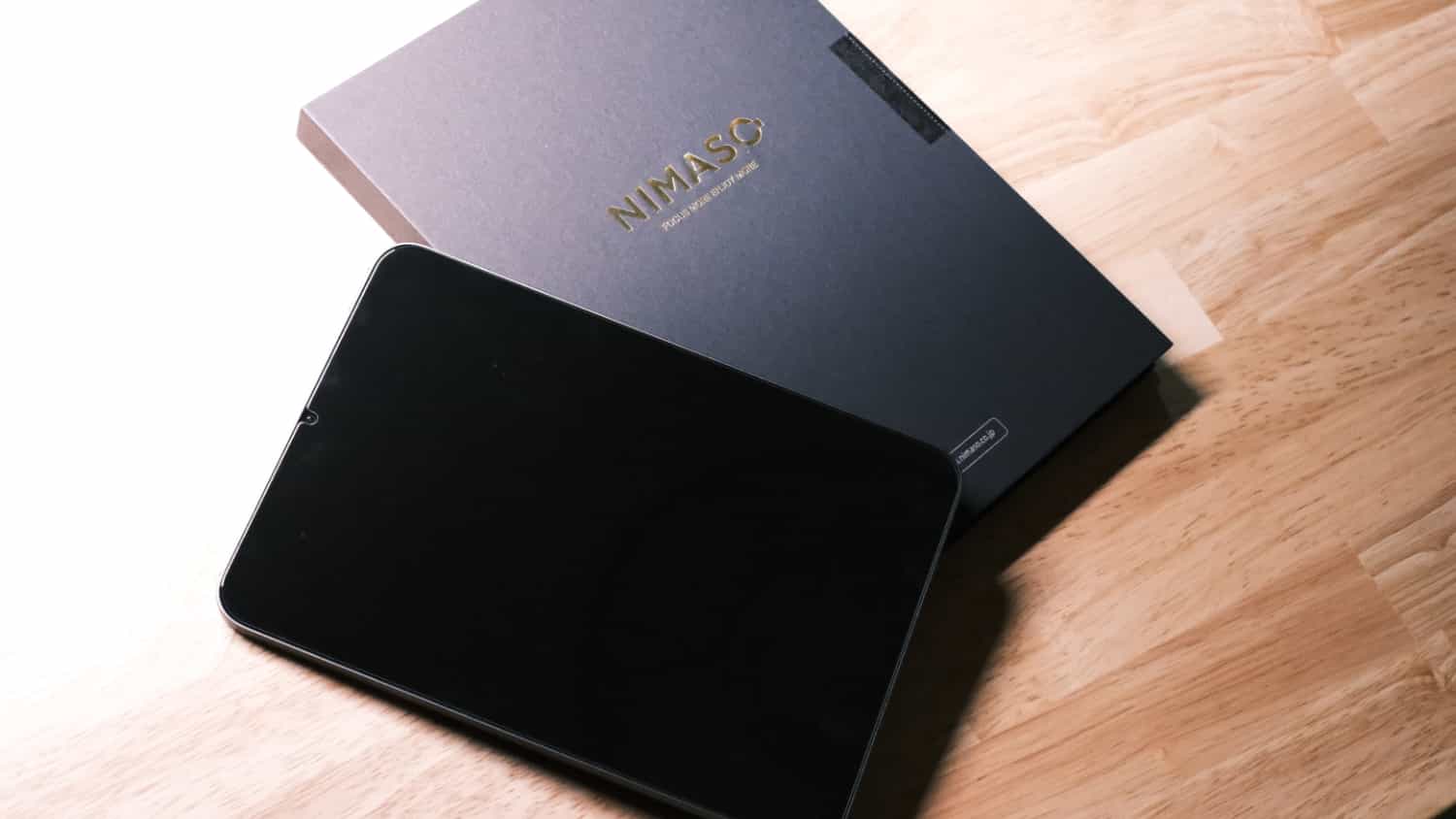 【レビュー】iPad mini（第6世代）を保護するために「NIMASO ガラスフィルム」を購入しました。