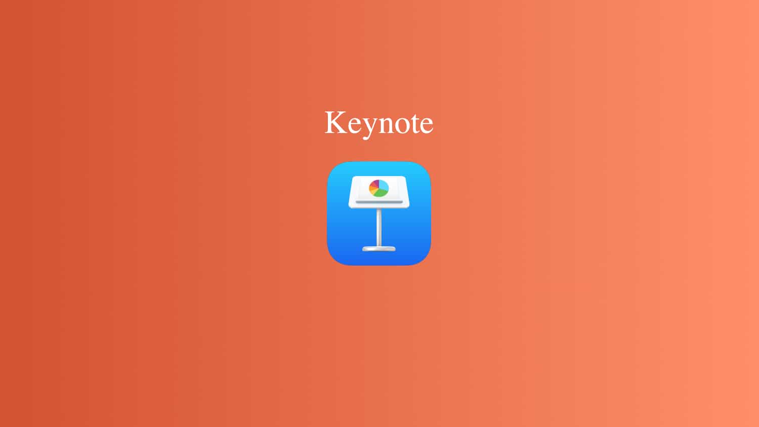 Macで資料作成するときは「Keynote」がオススメ