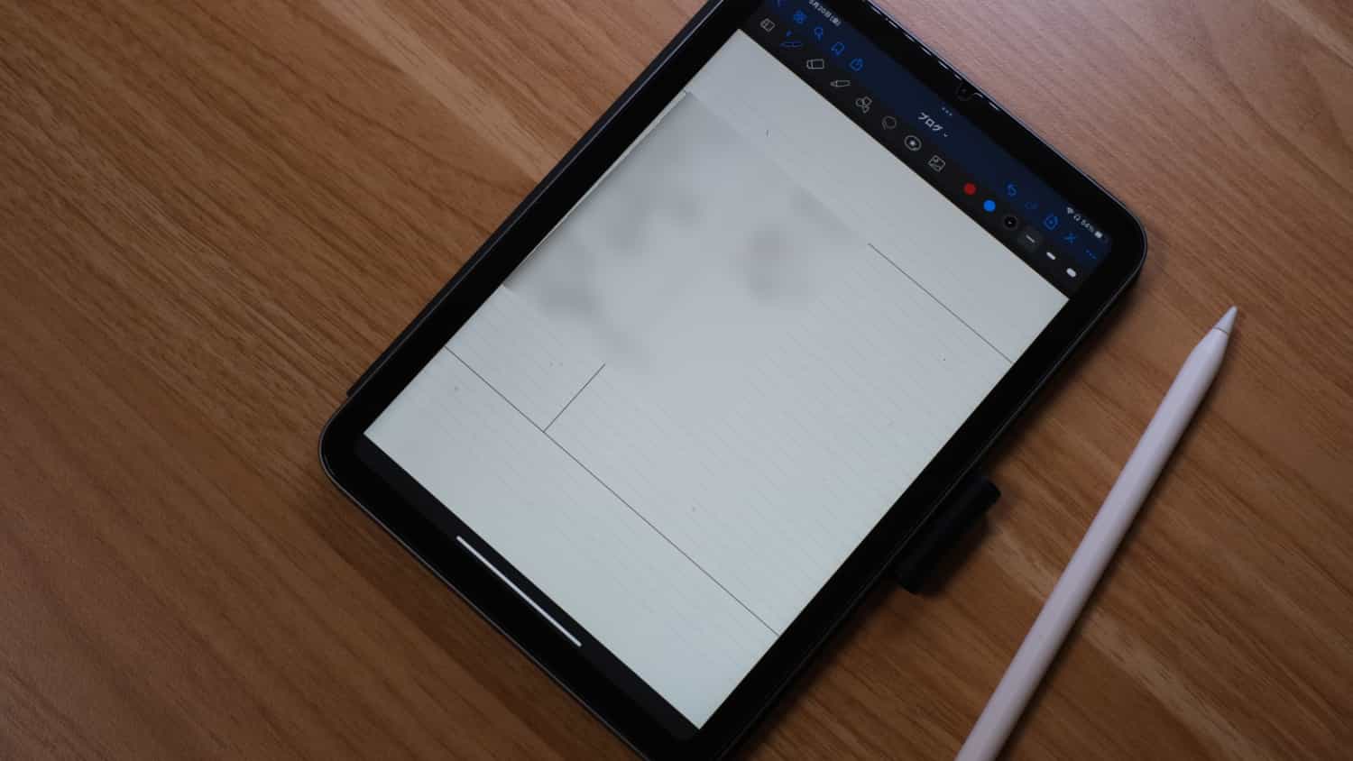 iPad mini（第6世代）はちょっとしたメモがメイン