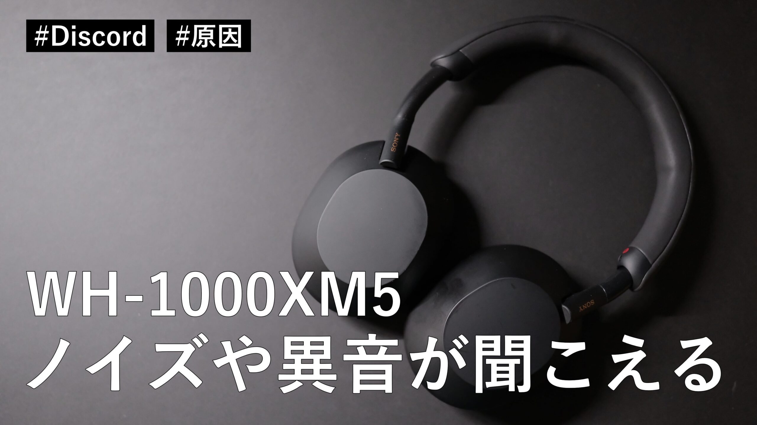 WH-1000XM5 からノイズや異音が聞こえると思ったら Discord が原因でした