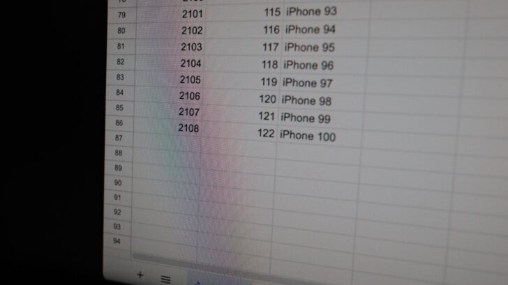 iPhone 100 のときは何歳？？