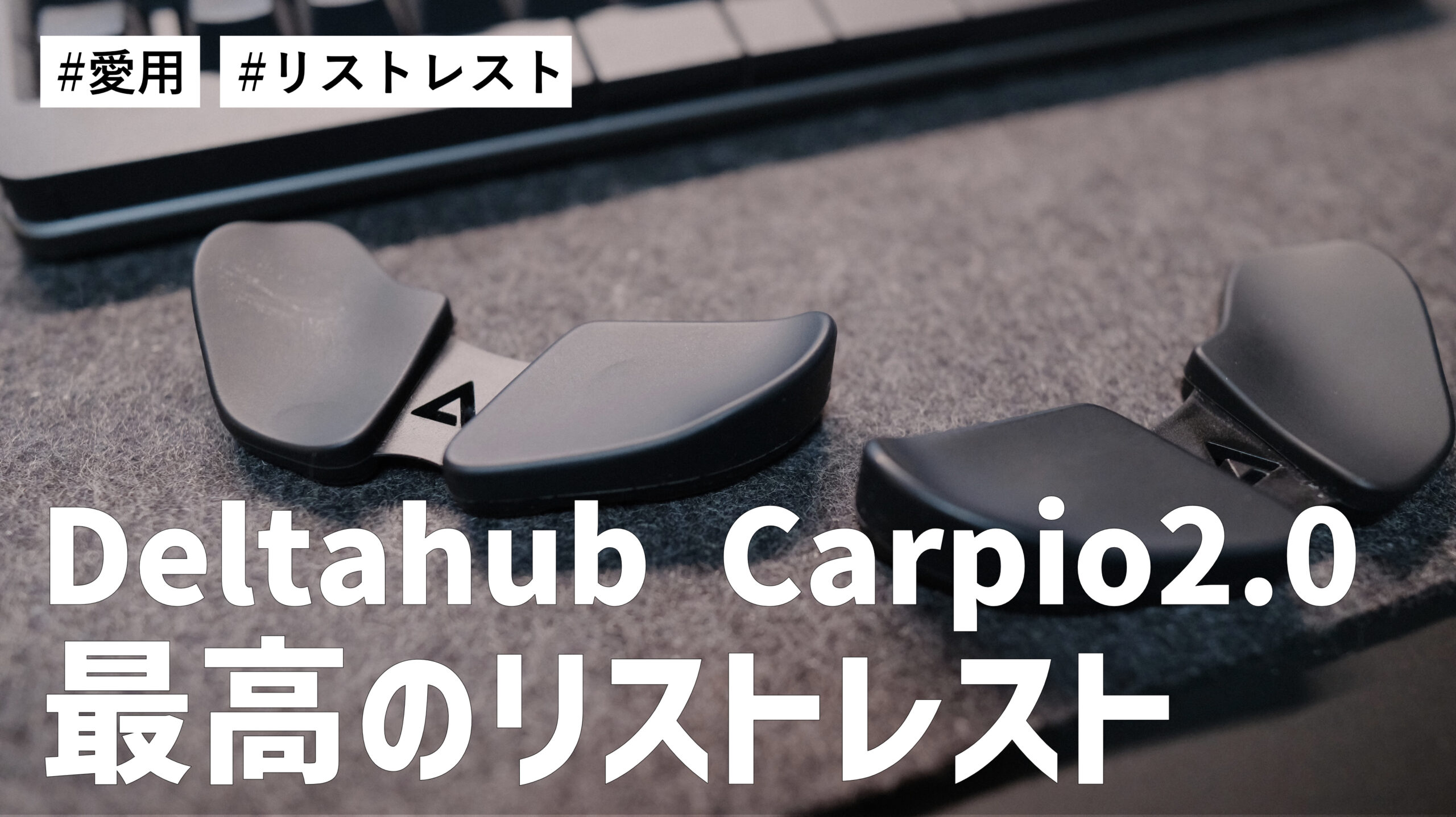 Deltahub Carpio2.0 を1年以上愛用しました。これ以上が存在しない最高のリストレストです