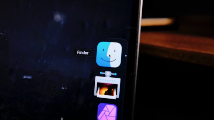 Finder が落ちる落ちる