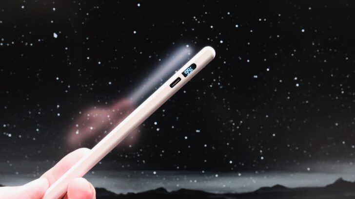 Mixoo Stylus Pen！LEDバッテリー残量表示で傾き感知もあるお手頃ペンシル