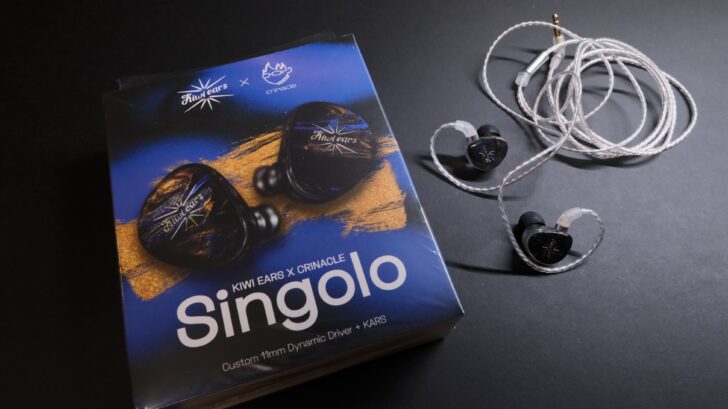 LINSOUL Kiwi Ears x Crinacle Singolo！原音を楽しむことができる11mm大口径イヤホン