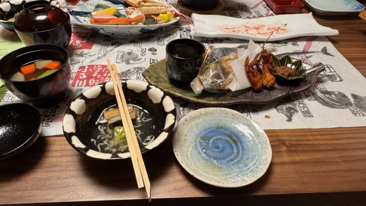 夕食