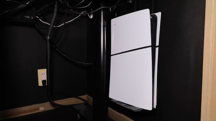 ［1］PS5用デスク下ホルダー