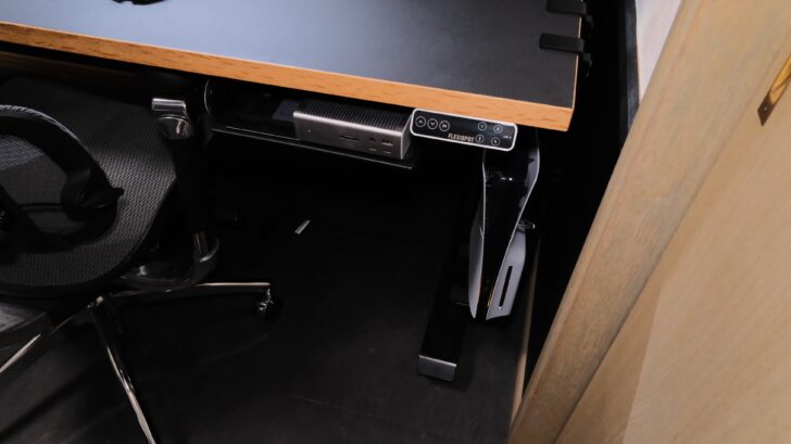 ［1］PS5用デスク下ホルダー