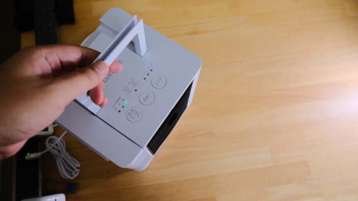 小型なので場所を取ることがない