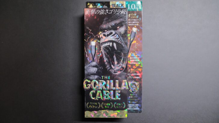 Gorillaケーブル C to C 60W 1.0m