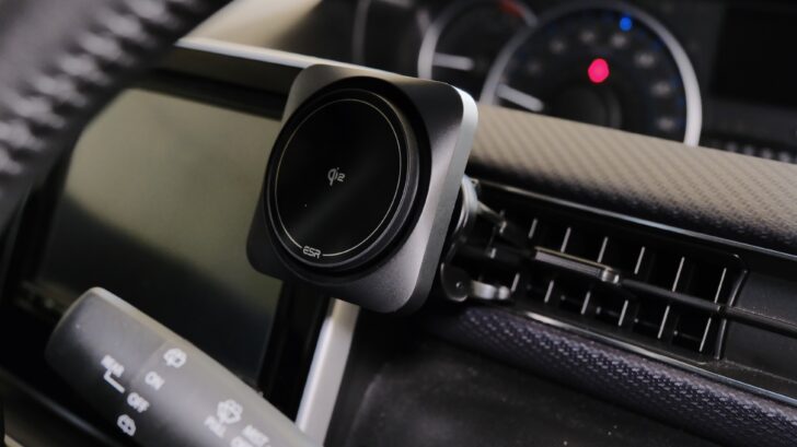 ESR Qi2 15W充電 MagSafe 車載ホルダー レビュー