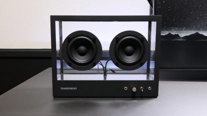 SMALL TRANSPARENT SPEAKER 特徴