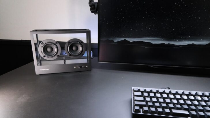 SMALL TRANSPARENT SPEAKER 特徴