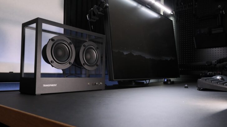 SMALL TRANSPARENT SPEAKER レビュー