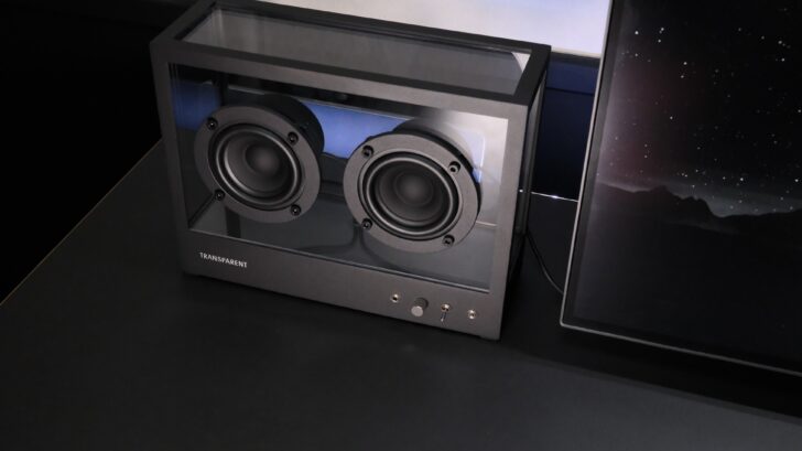 SMALL TRANSPARENT SPEAKER レビュー