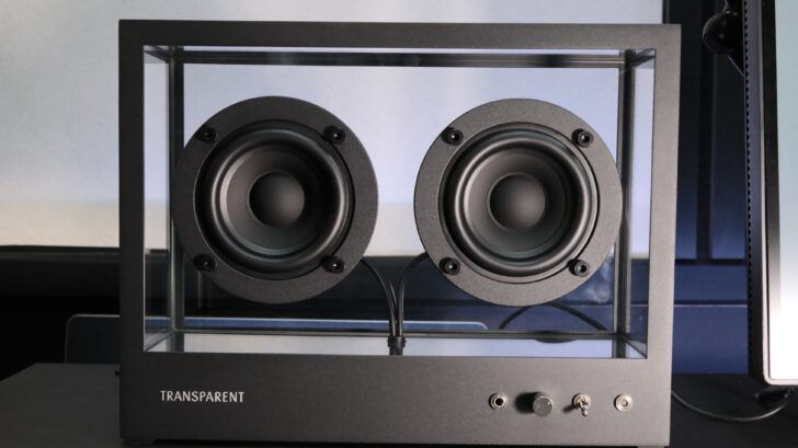 SMALL TRANSPARENT SPEAKER レビュー