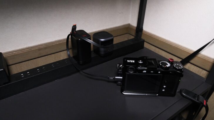 巻取り式充電器が活躍する