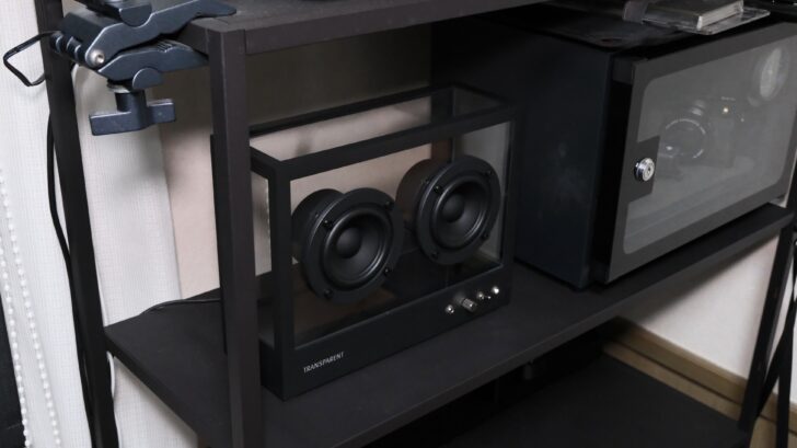 SMALL TRANSPARENT SPEAKER を 1ヶ月使ってみてわかった5つのこと