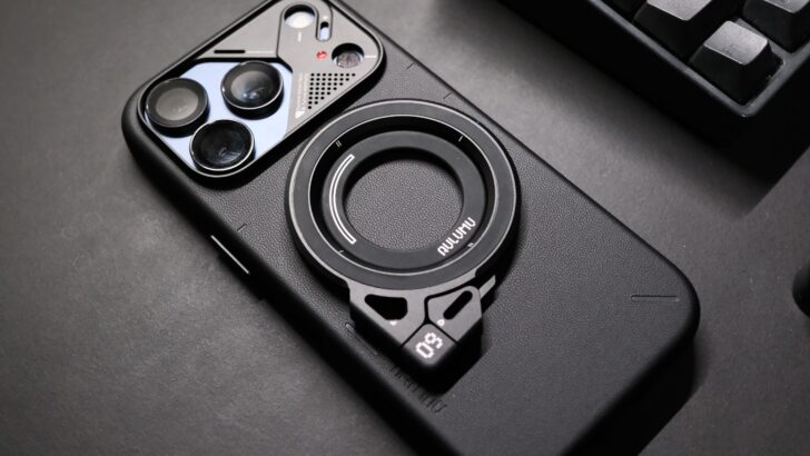 AULUMU G09 360度回転式 スマホリング スタンド レビュー