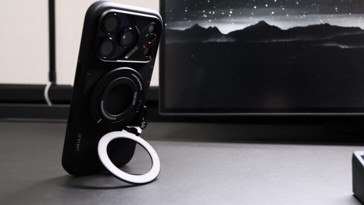 AULUMU G09 360度回転式 スマホリング スタンド レビュー