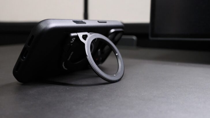 AULUMU G09 360度回転式 スマホリング スタンド レビュー