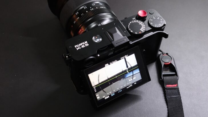 X-E5はフォーカスエリアリセットができていた