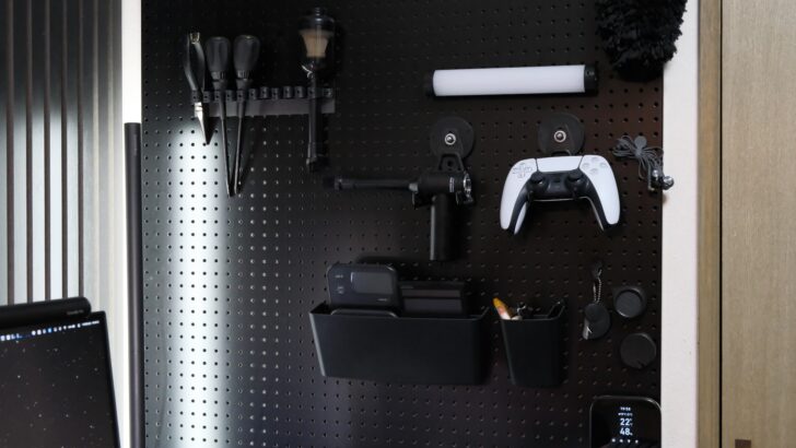 現在のMYGRAPHY 有孔ボード