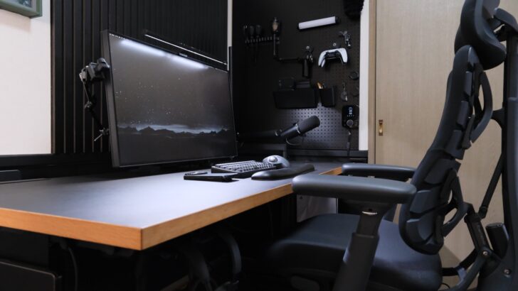 デスク全体をチェック