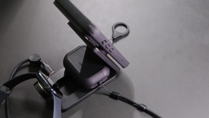 ESR CryoBoost® 折りたたみ式 3-in-1 マグネット充電ステーション（25W）レビュー