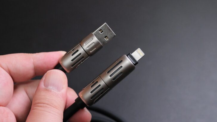 LISEN マルチ充電ケーブル4in1 レビュー