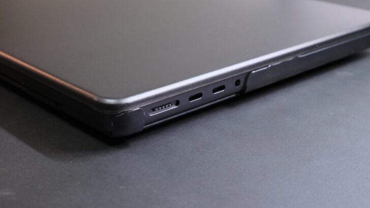 MacBookPro 14インチ マットカバー 気になるところ