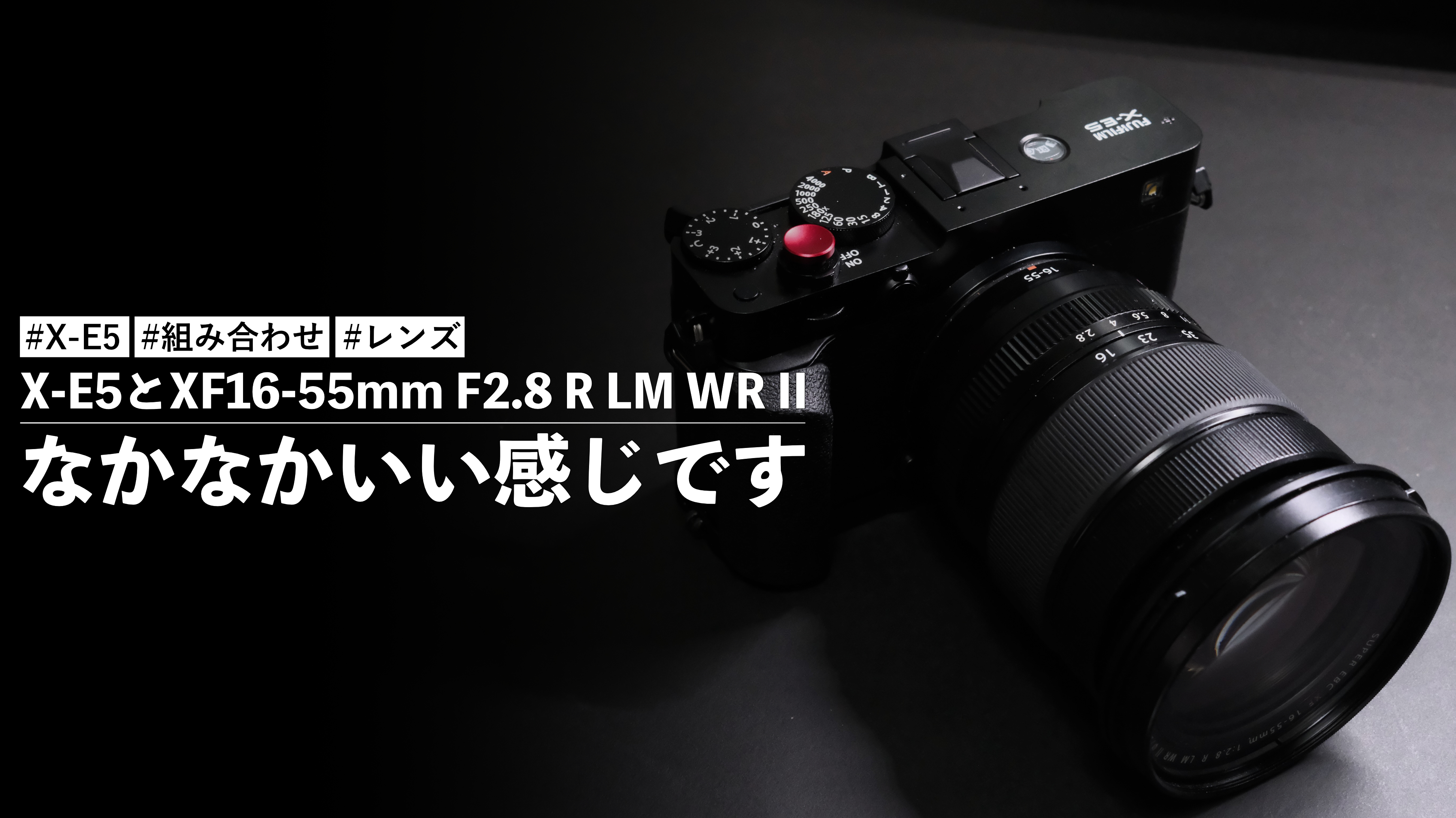その他 temchin X-E5とXF16-55mm F2.8 R LM WR II の組み合わせがいい感じです
